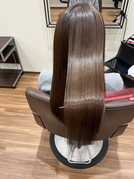 ユーヘア ライフ(YOU hair life) 毛髪改善カラー ロング マロンベージュ