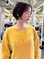 ロンド エメ 柏(Lond aimer) ブリーチなし/髪質改善/大人ガーリー/グレーブラウン/ボブ/柏柏