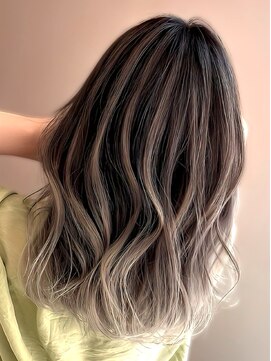 シャルムバイケンジ(Charm.by KENJE) 前髪イメチェンピンクベージュアンブレラカラークールショート