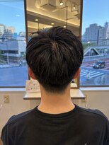 シュヴー 築地(CHEVEUX)&nbsp;多毛さんにおすすめ高めツーブロック