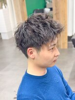 シープドッグ(SHEEP DOG)&nbsp;似合わせカット ソフトトツイスト　メンズパーマ　ツーブロック
