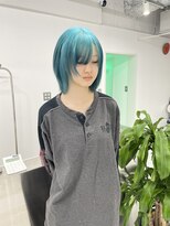 ギア(GEAR.)&nbsp;レイヤーボブ×エメラルドグリーン