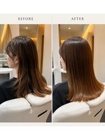 ビーアップヘアー(be:up hair) うねり広がり改善の艶髪ストレート
