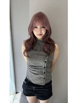 エミーバイモアムー(Emmie byMoremuu) 【あいり】ピンクベージュ/ダブルブリーチ