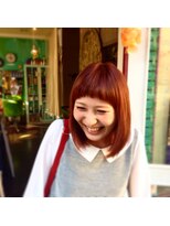 ピエスデシュブー(piece des cheveux)&nbsp;クリアオレンジミディアム