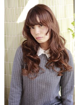 ヘアーガーデン ハニワ(Hair Garden 葉庭) やさしい雰囲気のふんわりロング