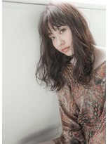 ヘアーカラープラス 都賀店(PLUS) 女っぽセミウェットロング