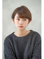 ハバナ 天神(HAVANA)&nbsp;大人かわいい☆小顔あざとショートボブ×透けグレージュ