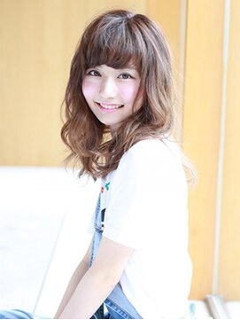 トップヘアー アヴェニュー 刈谷(TOPHAIR Avenue) シースルーロング/ニュアンスカラー/ヘルシースタイル