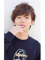 リークフー(Ree cu fuu)&nbsp;20代30代メンズ外ハネフェザーマッシュ