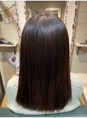 髪質改善ストレート