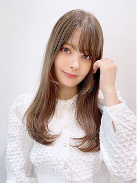 アイティー バイ アルバム 浦和店(IT by ALBUM) レイヤー内巻きワンカール_くびれヘアビタミンカラー_8910