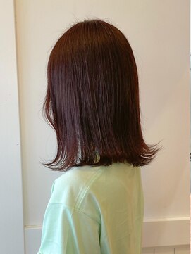 ティージェイ天気予報 1ポ 四日市店(TJ) 髪質改善水素カラー☆外はねミディアム