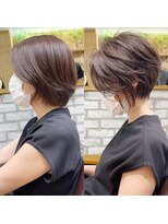 バンプ ギンザ(BUMP GINZA) 絶壁解消・ひし形・くびれ・大人ショートボブ・30代40代【中村】