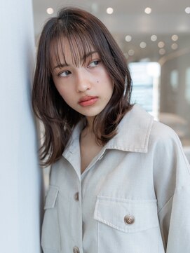 メゾンバイハバナ(maison by HAVANA) 外ハネふんわりカールショコラアッシュヘルシースタイル