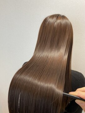 ジーナ 本八幡(Zina) 髪質改善*艶髪スモーキーベージュカラー*美髪【Zina 本八幡】