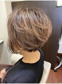 ぼかすオシャレグレイカラー(堀江・四ツ橋)