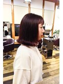 キュートに外ハネボブ
