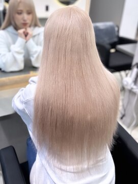 ラピス 福岡天神店(Lapis) ホワイトミルクティーエクステ70本