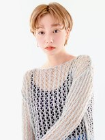 ヘアサロン ガリカ 表参道(hair salon Gallica) <SAKI>前髪パーマにニュアンスカールのこなれ耳かけショート