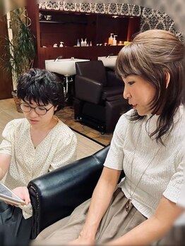 ブエナビスタ ラグジュリアスヘア(Buena Vista luxurious hair)の写真/日々違う髪のコンディション!大切にしたい貴方の髪の為に信頼できる情報とアドバイス☆ご紹介来店の方多数