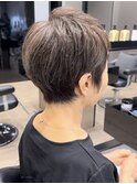40代50代60代白髪マッシュショートボブ大人美人くびれ髪質改善