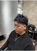 メンズ 理容室 フェード バーバースタイル パーマ ビジネスマン