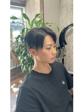 サロンドルポ(salon de RUPO) 韓国風マッシュ刈り上げ
