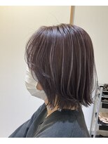 クク(coucou)&nbsp;透明感シアカラー×顔まわりカット