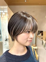 ロンドアジュール 横浜(Lond azur)&nbsp;ミニウルフレイヤーカット顔周りカット前髪カットショート/横浜