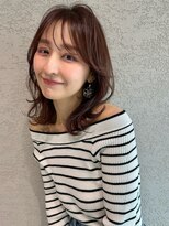 ロンド アンブル 四条烏丸(Lond ambre) 中川智帆/似合わせカット/メルティカラー/フェミニンロング/前髪