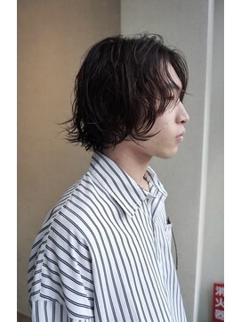 クイン(qin) ニュアンスメンズボブパーマ