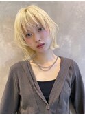 ホワイトカラートリプルカラー ブロンドカラーハイトーンM7.5.8