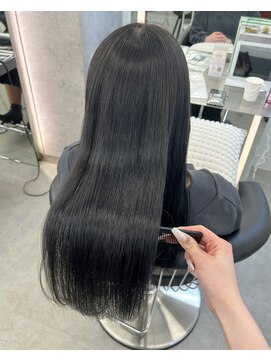 ロンドワン 三宮元町(Lond one) 髪質改善/ダークグレー/ラベンダーブラック