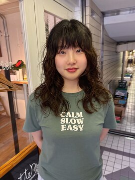 ベター(better) 大きめカールで動く大人お洒落レイヤーウェーブパーマ！