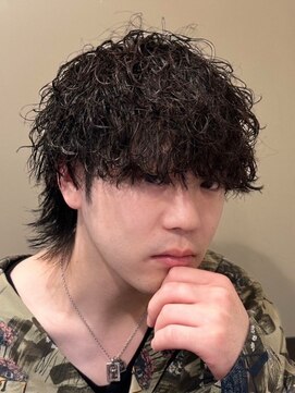 ヒロギンザ 銀座本店(HIRO GINZA) 無造作カール×ウルフ