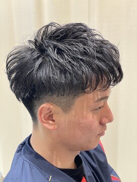 アラカワオム(homme) 無造作アップショート