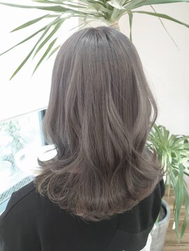 シルバーグレージュカラー♪
