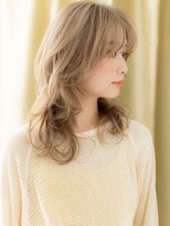 カバーヘア ブリス 大宮西口(COVER HAIR bliss) ハイトーンカラーAラインエアウェーブパーマTd2大宮10代20代30代