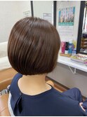 切りっぱなしボブ