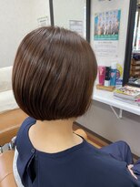 蘭美容室&nbsp;切りっぱなしボブ