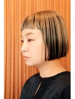 ビュートリアム 鎌倉小町(BEAUTRIUM) オン眉バングのアンブレラカラー