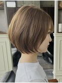 20代30代40代50代ナチュラル大人可愛いレイヤーショートボブ