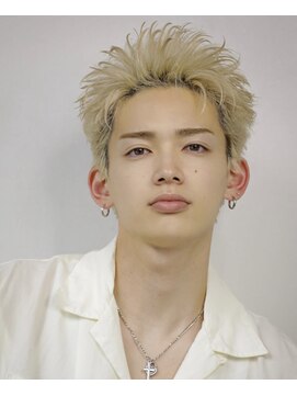 アストラ(ASTRA) MEN’S HAIR/波巻きツイストスパイラル/リバースセンターパート