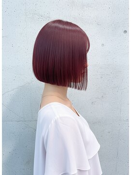 ブロッサム 保谷(Blossom) 透明感カラーダブルカラーブリーチチェリーピンク