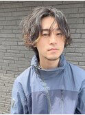 【長尾】シルエットパーマ