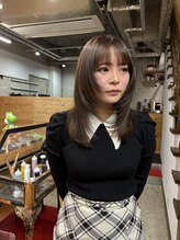 縮毛矯正×レイヤーカット