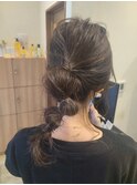 玉ねぎヘアアレンジ &nbsp;&nbsp;&nbsp;[30代40代50代]