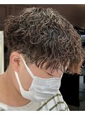爽やか好印象メンズ波巻きパーマ