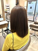 バセット バイ アルター 鎌取店(basset by aL-ter)&nbsp;ハッシュカット/グレージュ/デザインカラー／鎌取